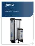 Breathing Air Purification Systems