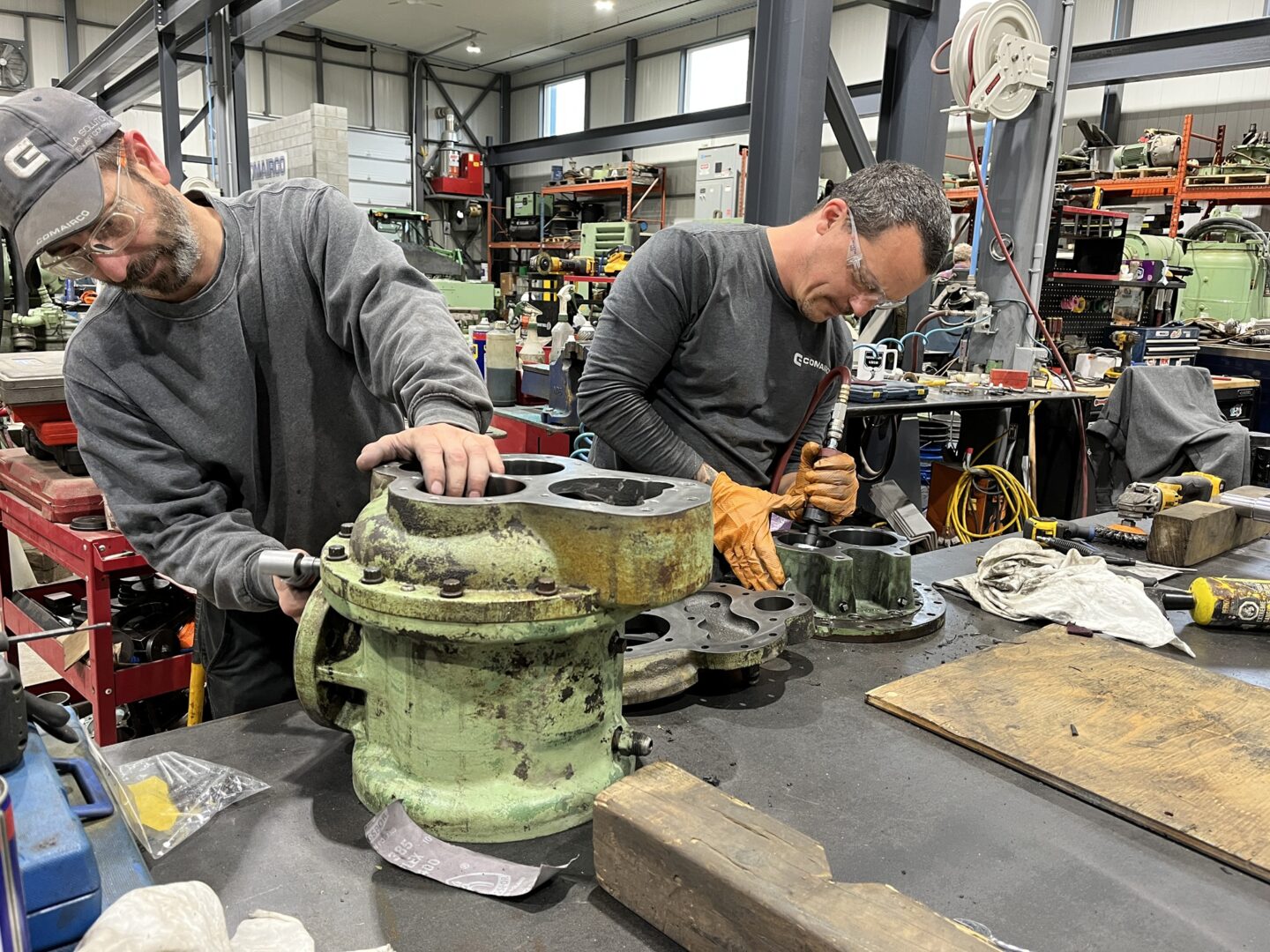 réparation bloc compresseur Comairco