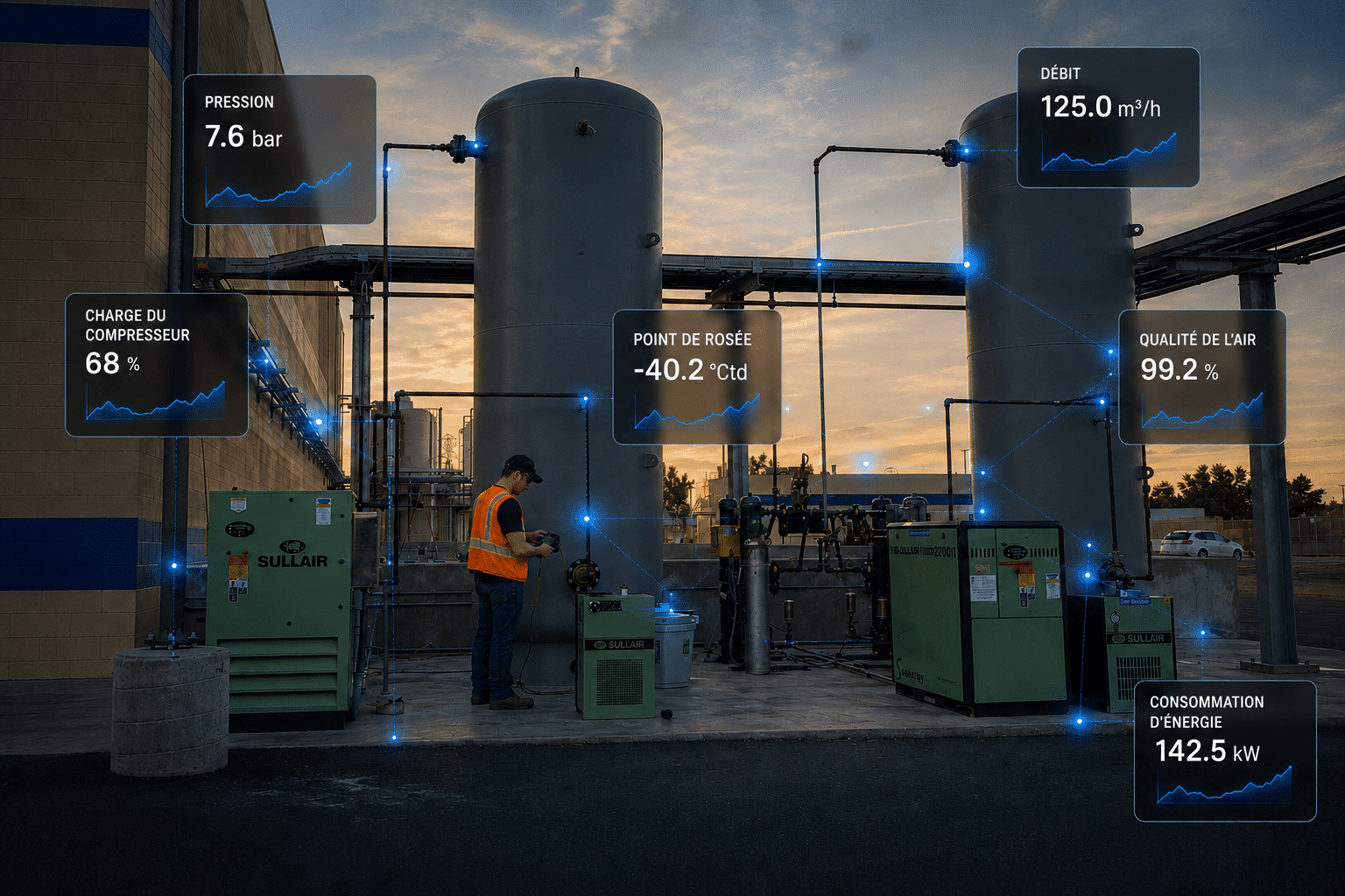 Remplacer ses compresseurs d'air: un investissement payant grâce aux appuis financiers d'Hydro-Québec