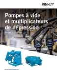 Pompes à vide et multipliateurs de dépression