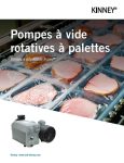 Pompes à vide rotatives à palettes