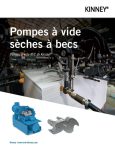 Pompes à vide sèches à becs